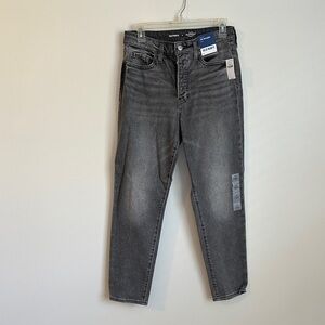 Old Navy Women’s Black Jean OG Straight High Rise
